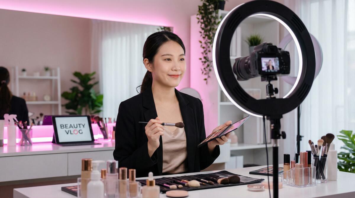 萝莉岛美妆直播